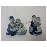 Dutch Boy & Girl Figurines ~ 3.5" Tall