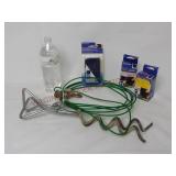 Pet Tie-Outs w Leads & Fish Tank Filters