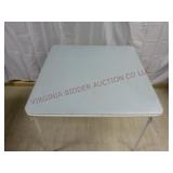 Folding Card Table ~ 33.5" Square