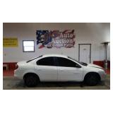 2001 Dodge Neon 193557 As-Is No Guarantee