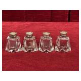 4 Birks Sterling & MOP Lid S&P Shakers