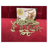 29 1/32 Airfix British Commandos Toy Soldiers