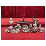 14 Wolf & Other Sculptures - Note