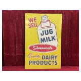 Silverwoods Tin Sign - Original - 23.25" x 35.25"