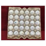 30 Used Golf Balls