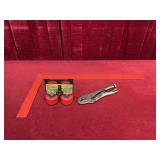 12 x 24 Square, Hole Saw Kit & Vise Grip