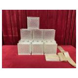 15 Privacy Glass Blocks 7.75" x 3" x 7.75"