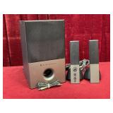 Altec Lansing Powered Audio System - Not Tested