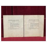 2 1941 Westinghouse Strategic War Maps
