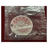 1963 Canada Silver $1 Coin