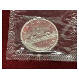 1963 Canada Silver $1 Coin