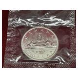 1963 Canada Silver $1 Coin