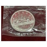 1963 Canada Silver $1 Coin