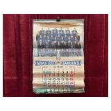1963-64 Maple Leaf Gardens Calendar - 16.5" x 25"