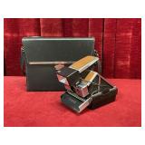 Polaroid SX-70 Land Camera w/ ITT Flash Unit