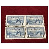 Canada MNH Air Mail #C9 Stamp Block
