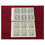 2 Canada MNH KGVI Booklet Panes