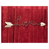 22" Love Arrow Hanger