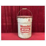 Veedol 5-Gallon Oils & Grease Can - Empty