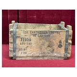 .50 Cal Wood Ammo Box - 14.25" x 10.25" x 8"