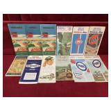 12 Vtg Gas Station Road Maps