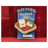2002 Camel Cigarettes Cardboard Store Display