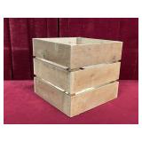 12.75" x 12.75" x 12" Wood Crate