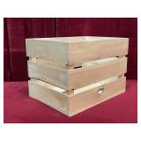 12.75" x 17.5" x 12.25" Wood Crate