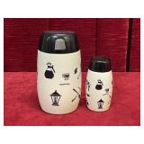 1960s Sugar & Salt Shakers