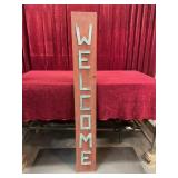 Artisan Wood Welcome Sign - 8" x 60"