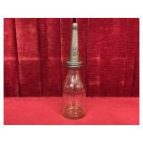 Vtg Imperial 1-Quart Oil Bottle w/ Cap