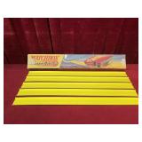 5 Lesney Matchbox Superfast 23.75" Track Lengths