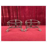 2 Metal Pot Holders