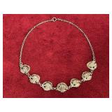 Anthony Sterling Silver Necklace - Marked