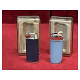 2 Poppell Holland Lighters - 1 As Is