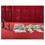 4 Cast Iron Branch Shelf Bracket w/ HDWR