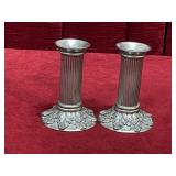 1990 Seagull Pewter Canada Candle Holders