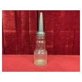 Vtg Marquette MFG 1-Quart Oil Bottle