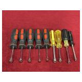 9 3/16" - 3/8" Nut Drivers