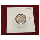 1913 Canada Silver 10¢ Coin