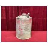 Vtg 2-Gallon Gas Can