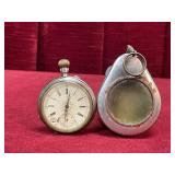 Antique Cuivre .800 Silver Pocket Watch - Note