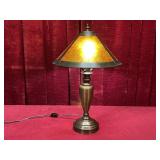 Fiberglass Shade 16.5" Lamp