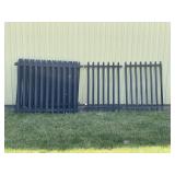 9 Metal 60" Picket Fence Sections - See List