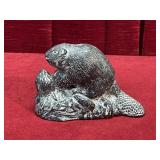 Wolf Original Canada Large Beaver Sculpture