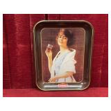 Vtg Drink Coca-Cola Tray - 10.75" x 13.25"