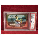 Mantle 1996 Topps 1955 Bowman Reprint PSA Mint 9