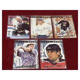4 1995 & 1 1996 Topps Auto Card