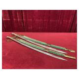 30"Blade Swords w/ Brass Hilts - India