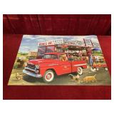 Route 66 Apache Truck Poster - 36" x 24" - Note